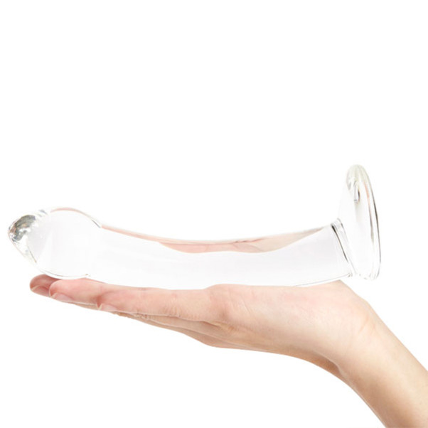 Sinful Curvy Transparenter Glasdildo