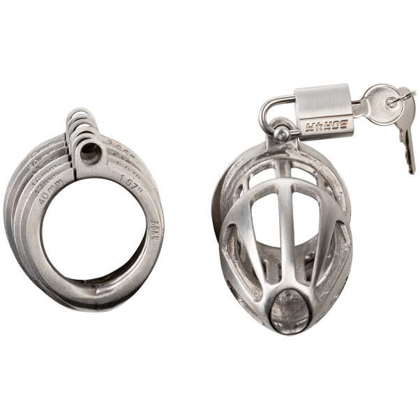 Bon4Msmall Keuschheitskäfig aus Metall