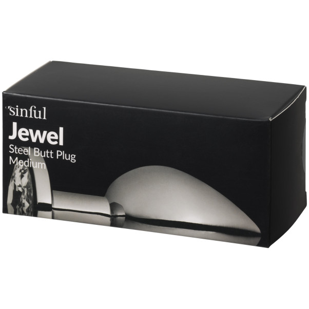 Sinful Jewel Metall Analplug Medium