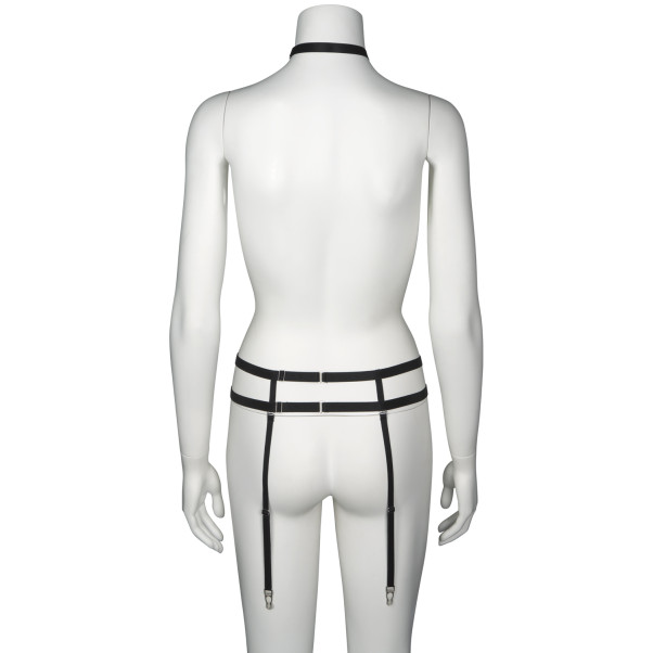 NORTIE Choker Harnisch mit Strapsen