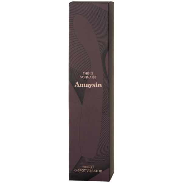 Amaysin Ribbed G-Punkt Vibrator