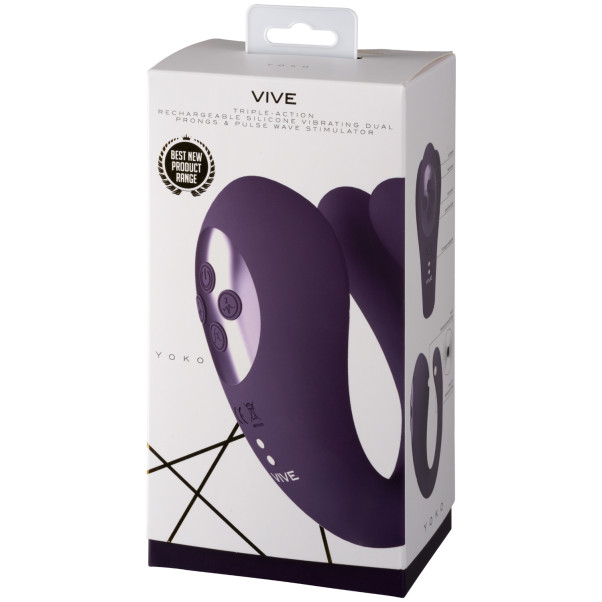 Vive Yoko Triple Action Vibrator mit Klitoraler Pulswelle
