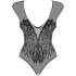 Obsessive Schwarzer Spitzenbody 
