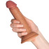 King Cock Elite Dual Density Silikondildo 18 cm mit Saugnapf