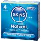 Skins Natural Kondome 4 Pack