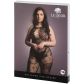 Le Désir Criss Cross Schrittfreier Spitzen-Catsuit Plus Size