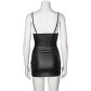 NORTIE Fetish Wetlook Minikleid