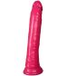 Realrock Glow in the Dark Slim Dildo mit Saugnapf 20 cm