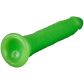 Realrock Glow in the Dark Slim Dildo mit Saugnapf 20 cm